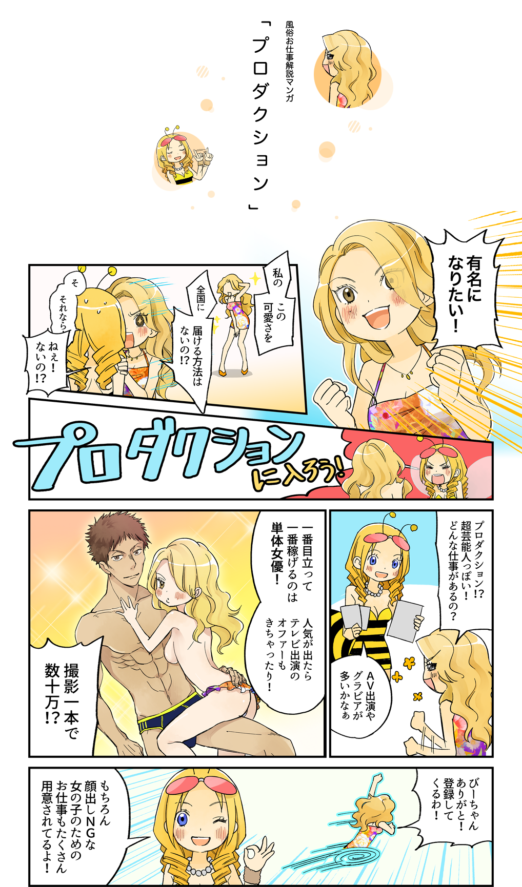 風俗お仕事解説マンガ プロダクション