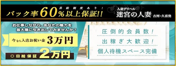 迷宮の人妻 古河・久喜発の求人・体入情報