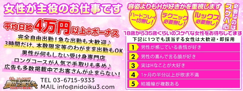 蒲田2度ヌキの求人