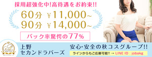 上野エリアのおすすめ求人 上野人妻 セカンドラバーズ