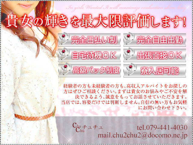 チュチュの求人