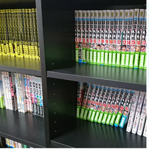 漫画本や雑誌も充実♪
