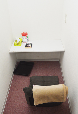 個室待機完備！