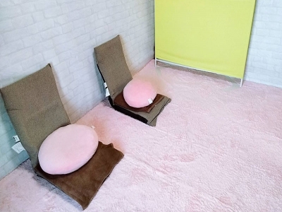 綺麗な待機所