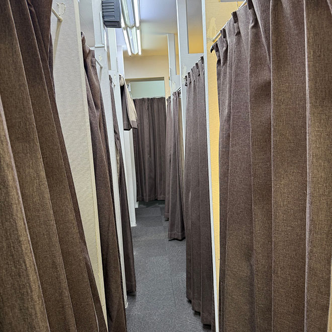 待機室は16部屋！