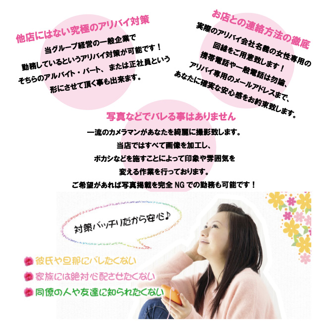 徹底したアリバイ対策!!
