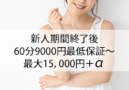 メインコースは90分最低12,000円+本指名バック+α